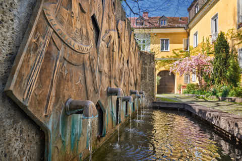 Gemeinde Altötting Landkreis Altötting Kreuzweg Brunnen (Dirschl Johann) Deutschland AÖ